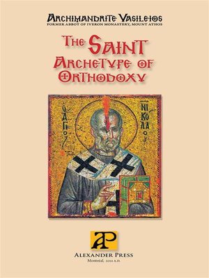 cover image of The Saint--Archetype of Orthodoxy